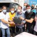 Momento da entrega simbólica de 100 novas pistolas para a Guarda Municipal de Anchieta / Foto: Bruno Fritz