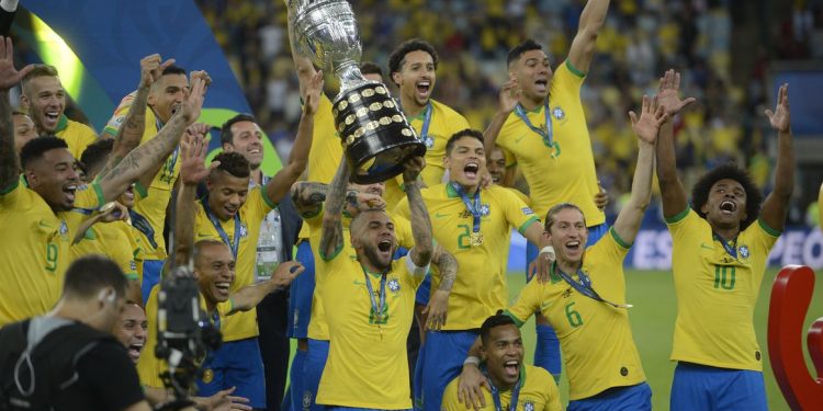 Brasil é campeão da Copa América/Foto: Rede Globo