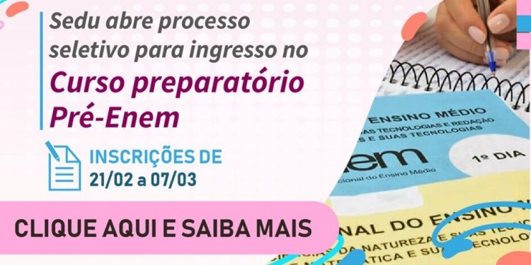 Foto: Assessoria de Comunicação da Sedu