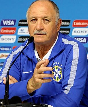 Scolari em 2014, como treinador da Seleção Brasileira Foto: Wikipédia