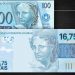 Crédito: Uma nota de R$ 100 pagava o salário mínimo em 1994 e sobrava troco Arte/R7