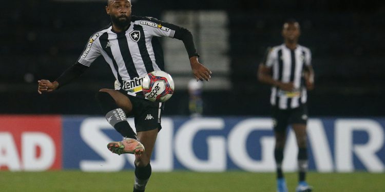 Chay. Botafogo x Brusque pelo Campeonato Brasileiro Serie B no Estadio Nilton Santos. 20 de Outubro de 2021, Rio de Janeiro, RJ, Brasil. Foto: Vitor Silva/Botafogo. 
Imagem protegida pela Lei do Direito Autoral Nº 9.610, DE 19 DE FEVEREIRO DE 1998. Sendo proibido qualquer uso comercial, remunerado e manipulacao/alteracao da obra.