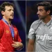 Fernando Diniz e Abel Ferreira estão na disputa por premiação de melhor técnico da temporada. (Lucas Merçon/Fluminense e Cesar Greco/Palmeiras)
